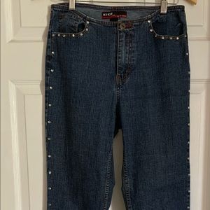 Rhinestone jeans